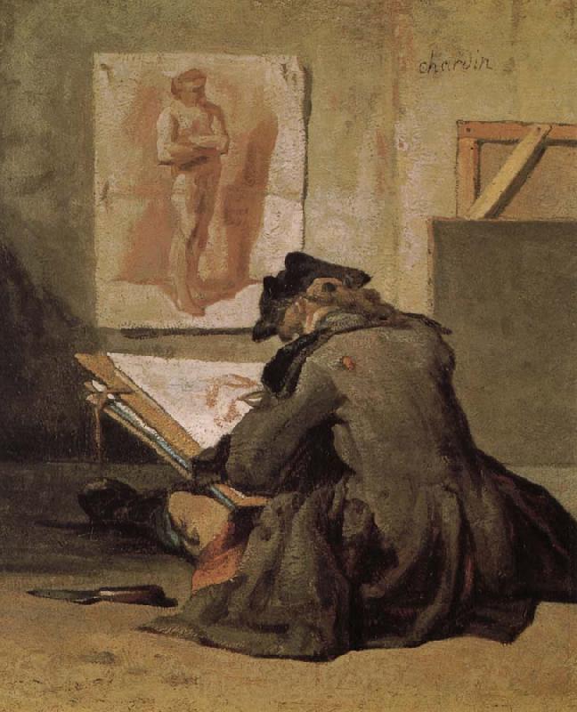 Jean Baptiste Simeon Chardin People are painting Germany oil painting art